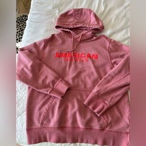 American Eagle Outfitters Pink Hoodie for Men